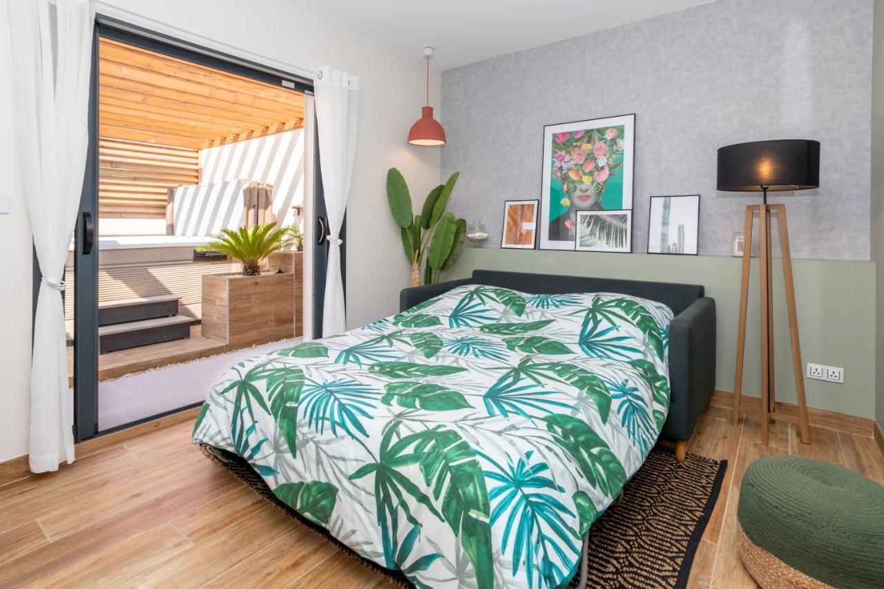 L'Entre Deux-Suite Romantique - Jacuzzi Privatif - Clim Reversible - Wifi Le Somail 外观 照片